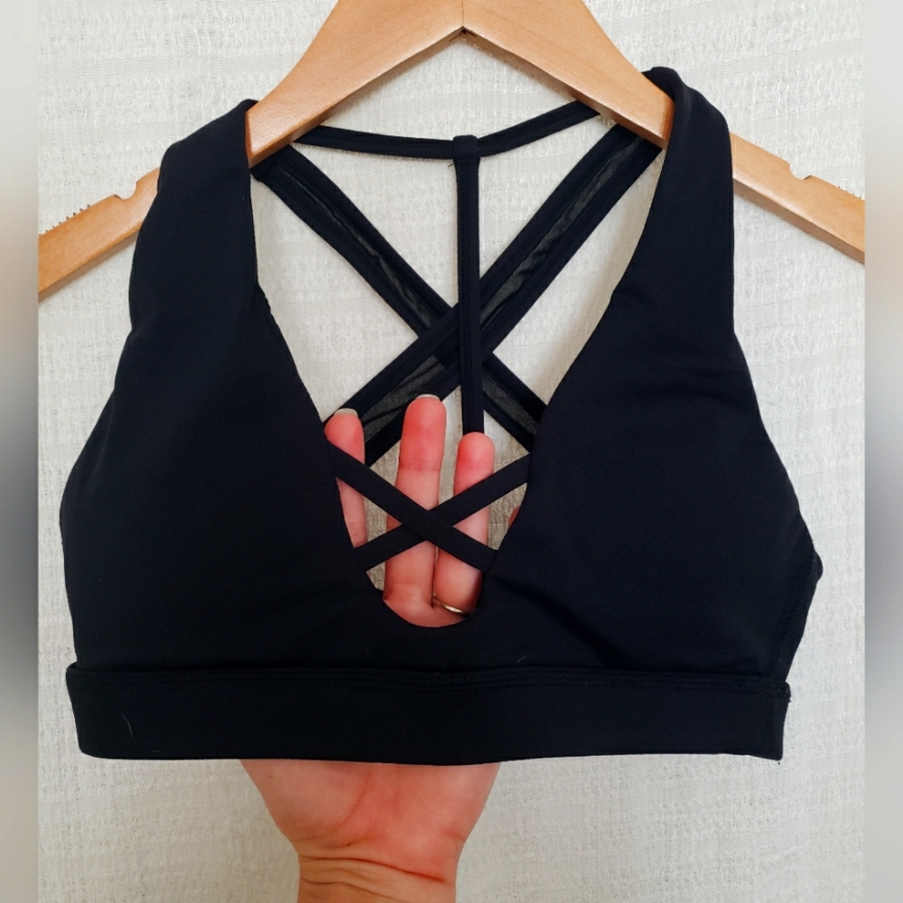 Buffbunny XS Black Sports Bra